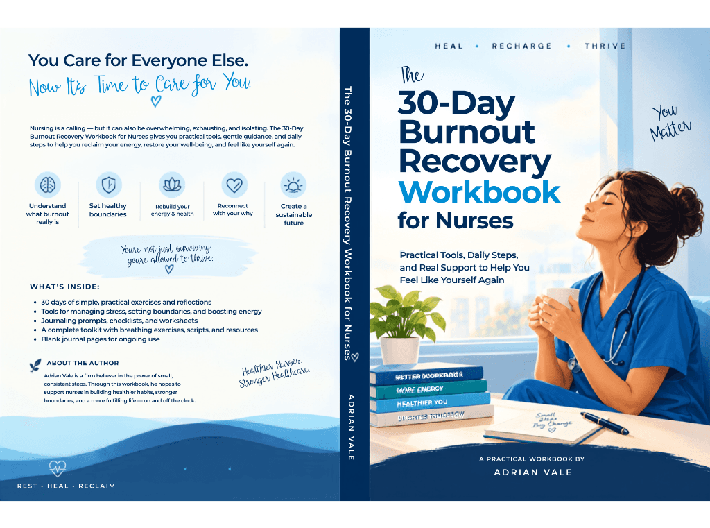 The 30-Day Burnout Recovery Workbook for Nurses
